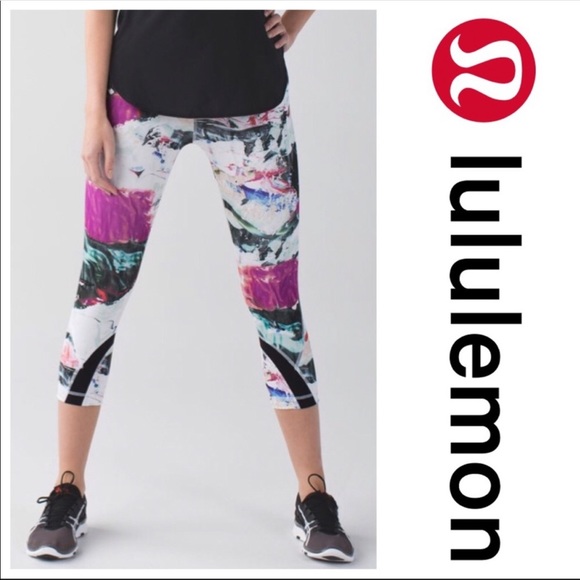 lululemon athletica Pants - RARE Lululemon Luxtreme Inspire Crop Size 10 - Q03